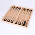 thumbnail image 3 of Ensemble Pliant Jeu de Société International d'Échecs et de backgammon, 3 of 8