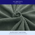 thumbnail image 4 of Subrtex Housse de Canapé Extensible 1 Pce Antidérapante, Motif à Grille Texturée, 4 of 6