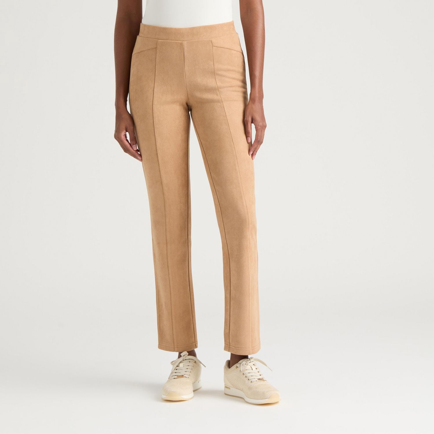 Pantalon Ajusté en Faux Suède de Mexx pour Femmes