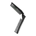 thumbnail image 3 of lionlar 2pcs Foldable Hair Comb Portable Compact Folding Comb Womens Home Hairbrush Black Red, 3 of 9
