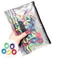 thumbnail image 2 of LSLJS Colorful Medium Rubber High Elasticity Hair Band Kids Girls Toddlers 100Pcs/Set, Kids Hair Band, 2 of 2