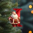 thumbnail image 5 of Vaidha 26 Letters Christmas Tree Decoration Pendant Christmas Tree Ornaments Personalized DIY Christmas Ornaments Christmas Decoration Xmas Tree Hanging Decor Feature, 5 of 5