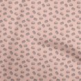thumbnail image 1 of oneOone Rayonne Rose Pink Tissu Rétro Minimal Burger Matière de Robe Tissu Imprimé Tissu au Yard 56 Pouces de Large, 1 of 5