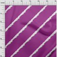 thumbnail image 3 of oneOone Polyester Spandex Purple Fabric Stripe Sewing Craft Projects Fabric Prints By Yard 56 Inch Wide, 3 of 5