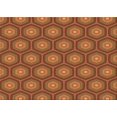 thumbnail image 1 of Ahgly Tapis Rectangulaire Orange Lavable en Machine, 8 Pieds x 12 Pieds, 1 of 7