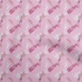 thumbnail image 1 of oneOone Velvet Light Pink Fabric Abstracts Sewing Material Print Fabric By The Yard 58 Inch Wide, 1 of 5