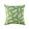 thumbnail image 1 of Coussin carré d'extérieur 18in - Feuilles vertes, 1 of 3