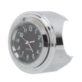 thumbnail image 1 of Handlebar Clock, Motorcycle Waterproof Clock  Luminous Dial Shockproof  For Motorbike Accessories White,Black, 1 of 8