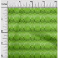 thumbnail image 2 of oneOone Cotton Cambric Green Fabric Block Sewing Craft Projects Fabric Prints By Yard 42 Inch Wide, 2 of 5