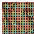thumbnail image 3 of Soimoi Black Moss Georgette Fabric Check Check Decor Fabric Printed Yard 42 Inch Wide, 3 of 4