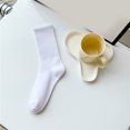 thumbnail image 2 of XIAQUJ Womens Socks Solid Color Socks Colorful Lightweight Cotton Pile Socks Socks Socks WH1 One Size, 2 of 3
