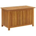 thumbnail image 1 of vidaXL Garden Storage Box 90x50x58 cm Solid Acacia Wood, 1 of 7
