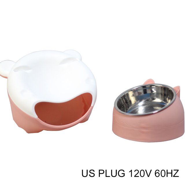 Automatic Cat Fountain LED Filtering Silent Pet Drinking Dispenser Cat Food Bowl