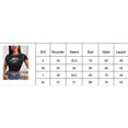 thumbnail image 2 of Women Angel Print T-Shirts Short Sleeve  Neck Contrast Stitch Crop Tops, 2 of 6