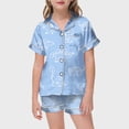 thumbnail image 1 of WEAIXIMIUNG Kid DIY Hand Painted Homewear Set Colouring Pajama Sets For And Girl Can Play With And Wea 160, 1 of 5