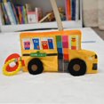 thumbnail image 2 of Kids Preferred Sesame Street Crinkle Blanky School Bus, 2 of 7