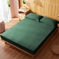 thumbnail image 1 of Vaidha Drap-Housse pour Lit Double Pièce Antidérapante Housse de Lit Fixe Housse de Matelas Tout Inclus Protection de Matelas Housse de Lit Fibre Douce Convient pour Dormir Nu, 1 of 6