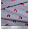 thumbnail image 2 of Soimoi Poly Georgette Fabric Artistic Floral Printed Fabric 1 Yard 52 Inch Wide, 2 of 5