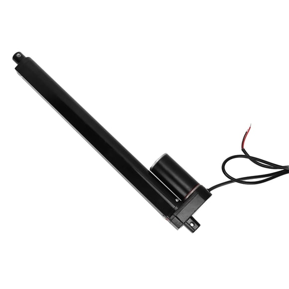Electric Linear Actuator, Aluminum Alloy 24V Linear Actuator Black 11.8in Stroke for Massage Armchair Electric Actuator,Electric Actuator Controller Remote Control