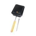thumbnail image 2 of Campfire Popcorn Popper Comfortable Handle BBQ Tool for Hiking Picnic Indoor, 2 of 8