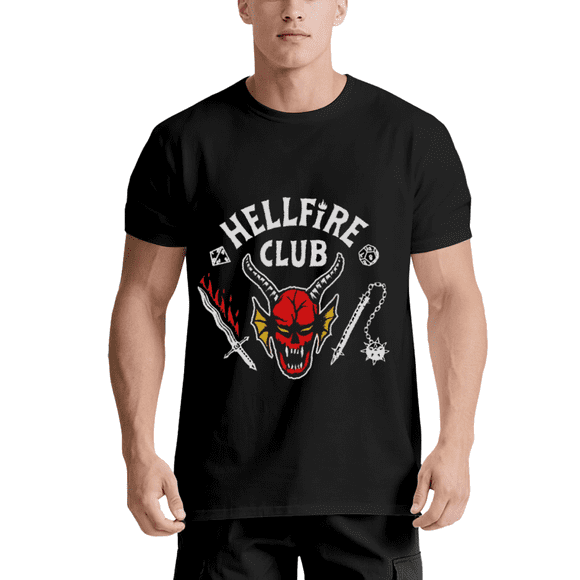 Stranger 5 Things Unisex T-Shirt, Breathable Lightweight Cotton Tee, Casual Crew Neck Short Sleeve Shirt