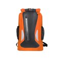 thumbnail image 1 of ruzhgo Sacs à Dos Imperméables Sac à Dos Imperméable Grande Capacité Large Application Sac Camping Randonnée Dérive Natation en Plein Air Jaune Orange, 1 of 6