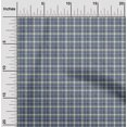 thumbnail image 3 of oneOone Organic Cotton Poplin Twill Fabric Tartan Check Print Fabric BTY 42 Inch Wide, 3 of 4