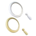 thumbnail image 4 of 3Pcs/set Car Warm Plush Steering Wheel cover Car gear Cover Gear Shift Handbrake Shell Sleeve Universal Fitting, 4 of 8