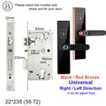 thumbnail image 2 of Electronic Lock Bluetooth Smart Door Lock Fingerprint Lock Password IC Card Key For Smart Home ,Integrated Smart Home, 2 of 5