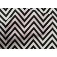 thumbnail image 4 of oneOone Organic Cotton Voile Fabric Chevron Geometric Decor Fabric Printed BTY 42 Inch Wide, 4 of 4