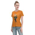thumbnail image 4 of Women's Basic Short Sleeve T-Shirt Demon Slayer, 4 of 6