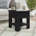 thumbnail image 1 of vidaXL Coffee Table Black 40x40x42 cm Engineered Wood, 1 of 4