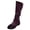 Purple, variant on Wyzesi Tall Boots for Women Knee High Low Heel Foreign Trade Fall and Winter Women'S Boots Cowboy Heel Low Heel Belt Buckle High Boots