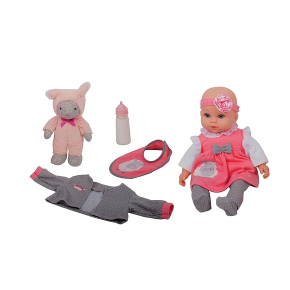 My Sweet Baby 16" Deluxe Doll with Plush