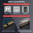 thumbnail image 4 of USB 3.0 HDD SSD  External Portable Superspeed Aluminum 2.5" Hard Drive Disk Box Enclosure Case Not Inclube Hard Disk, 4 of 6