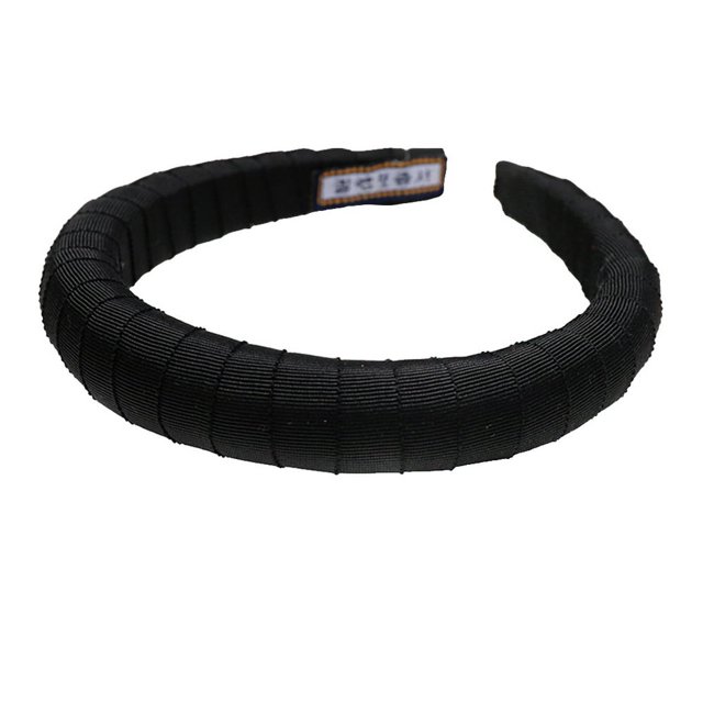 Femmes Filles Bandeau Enveloppé Éponge Simple Style Bande Épaisse Rembourrée Mode Réglable Cerceau Bandeaux