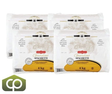 Griss Pasta Giardino Spaghetti, 4 kg (4/Case) - Durum Wheat Semolina