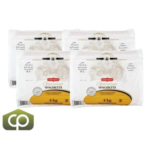 Griss Pasta Giardino Spaghetti, 4 kg (4/Case) - Durum Wheat Semolina