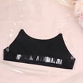 thumbnail image 4 of Women's Transparent Shoulder Strap Backless Underwire Bra, 4 of 6