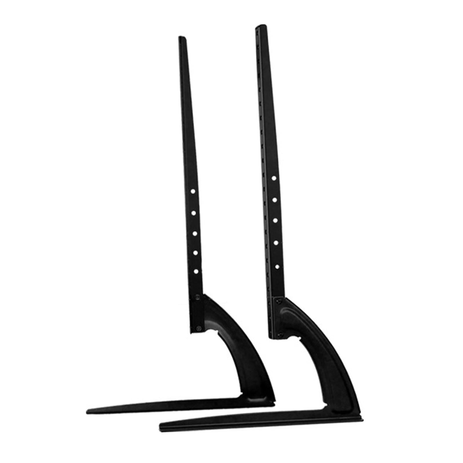 Tachiuwa TV Stand Mount Black Sturdy Table Top TV Stand for 39-75inch Flat Screen TVs
