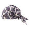 thumbnail image 4 of Couvre-Chef Cancer pour Femmes Confort Foulard Bonnet Chimio Cancer - Fond Noir avec Grand, 4 of 7