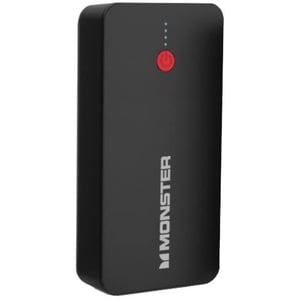 Monster Banque d'alimentation mobile pour appareils mobiles - 7,500 mAh - rouge