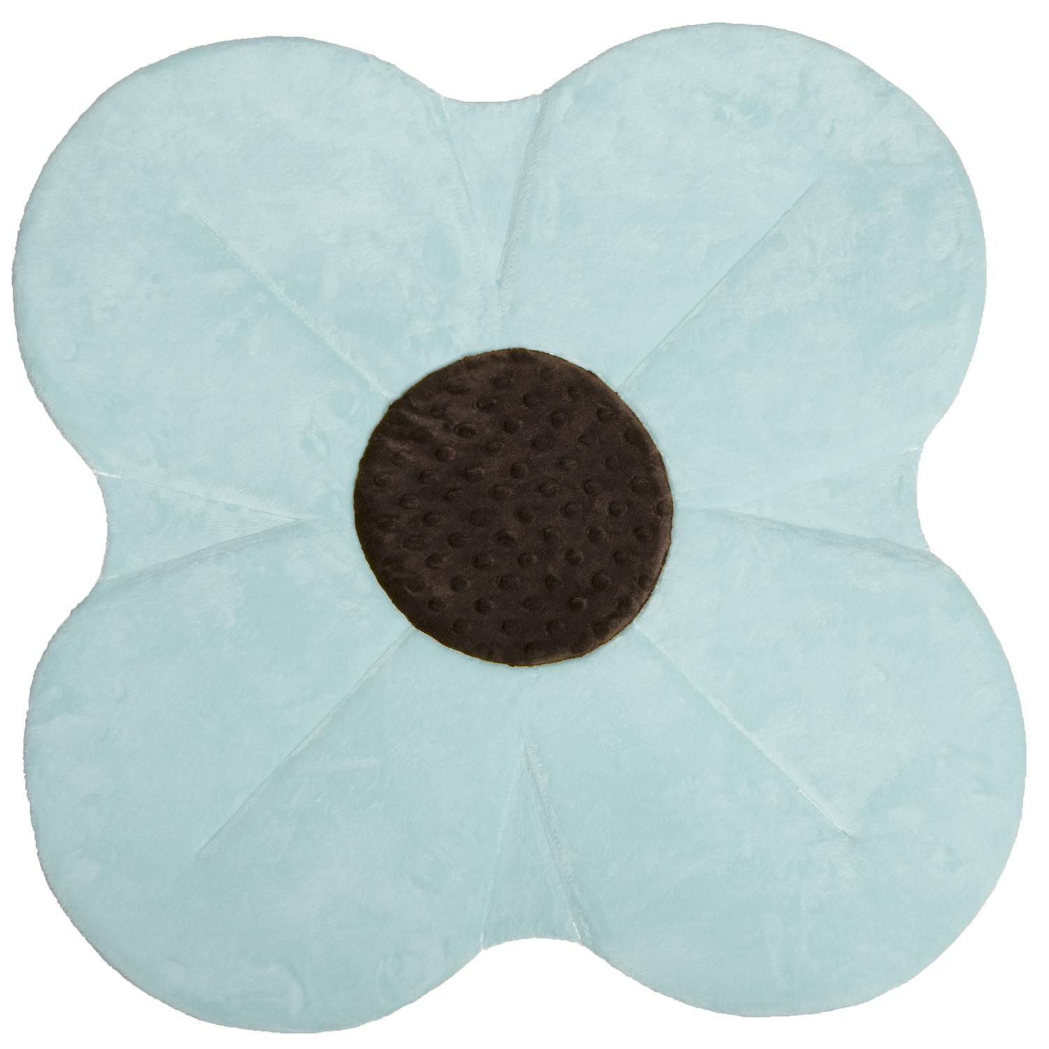 Siège de Bain pour Bébé Blooming Bath Poppy - Baignoire Bébé en Minky, Conviennent à la Plupart des Éviers - De la Naissance à 6 Mois - Essentiels pour Bébé - Cadeaux de Naissance