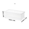 thumbnail image 3 of zanvin Plastic Pencil Case, Translucent Clear, 1 Count, 3 of 6