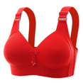 thumbnail image 1 of Bigersell Bras for Women Full-Coverage Wire-Free Bra Style T-10 Non-Slip Support Bra T-10-Red, 1 of 4