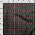 thumbnail image 2 of oneOone Viscose Chiffon Fabric Chevron Ikat Print Fabric BTY 42 Inch Wide, 2 of 4