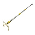thumbnail image 2 of relayinert Stainless Steel Pool Bridge Stick Accessory Adjustable Length Space Saving Billiards Enthusiasts Billiard Cue Bridge Silver and Gold Cue with High Head, 2 of 6