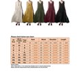 thumbnail image 2 of Bellella Robe Longue Débardeur pour Femme Sans Manches Été Plage Robe d'Été Couleur Unie Maxi Caftan Col en V Femme Jaune G, 2 of 2