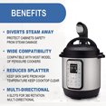 thumbnail image 2 of DEBGFS Déviateur de Vapeur pour Instant Pot, Accessoires pour Autocuiseur à Rotation 360, 2 of 6