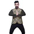 thumbnail image 4 of Atasi Geometric Party Wear Jacket For Men Printed Casual Jackets Elegant Wedding Jacket-Small, 4 of 6